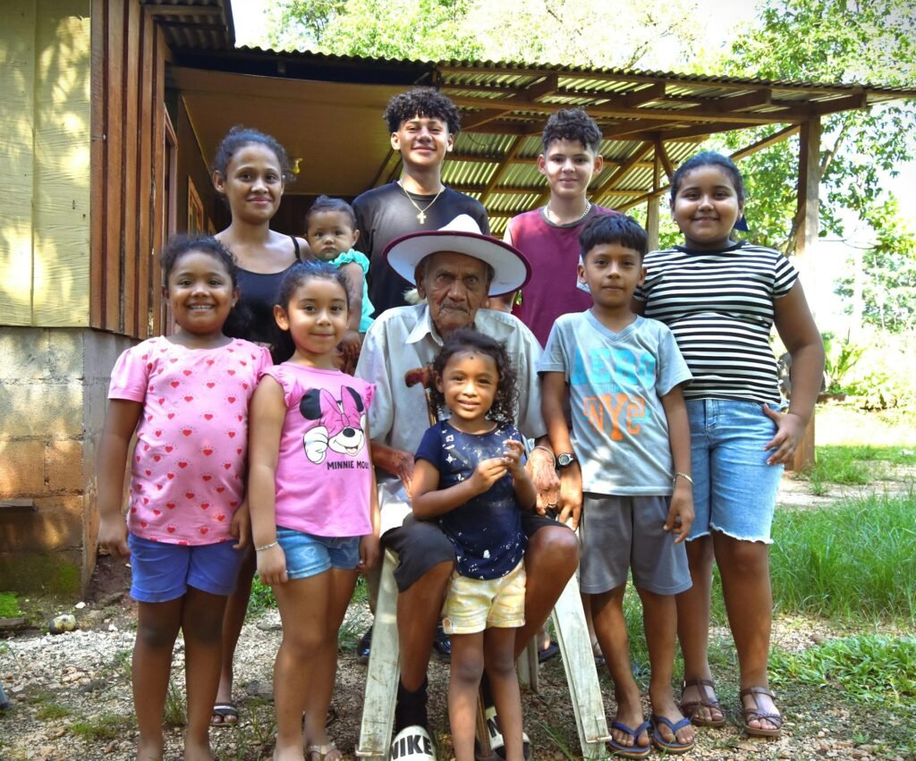 Retrato de una familia de la Península de Nicoya, Costa Rica